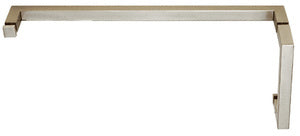 "SQ" Series Combination 8" Pull Handle 18" Towel Bar